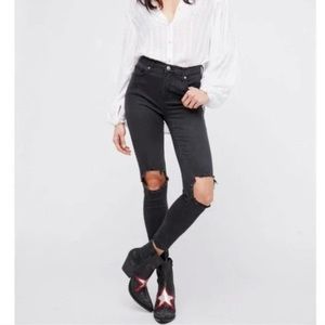 Free People Ripped Jeans